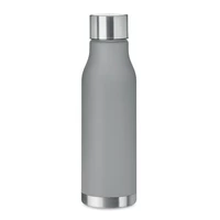 Kép 1/4 - RPET palack, 600 ml, áttetsző szürke