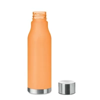 Kép 4/5 - RPET palack, 600 ml, áttetsző narancssárga