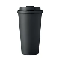 Kép 4/6 - Duplafalú pohár 475 ml, fekete