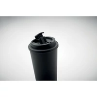 Kép 6/6 - Duplafalú pohár 475 ml, fekete