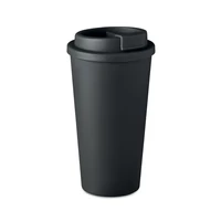 Kép 1/6 - Duplafalú pohár 475 ml, fekete