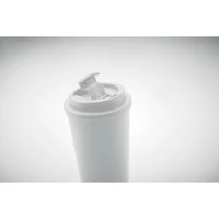 Kép 2/6 - Duplafalú pohár 475 ml, fehér