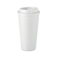 Kép 3/6 - Duplafalú pohár 475 ml, fehér