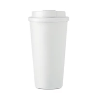 Kép 5/6 - Duplafalú pohár 475 ml, fehér