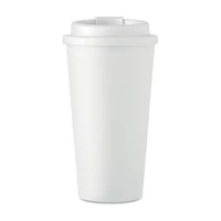 Kép 6/6 - Duplafalú pohár 475 ml, fehér
