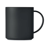 Kép 4/4 - PP bögre 300 ml, fekete
