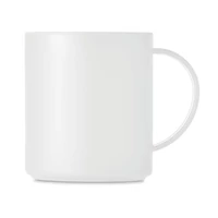 Kép 1/4 - PP bögre 300 ml, fehér