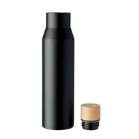 Kép 2/6 - Duplafalú termosz, 500 ml, fekete