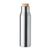 Kép 1/4 - Duplafalú termosz, 500 ml, ezüst