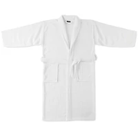 Kép 2/6 - Onzai large Org. pamut fürdőköntös XL/XXL, fehér