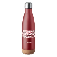 Kép 5/6 - Duplafalú palack 500 ml, burgundi