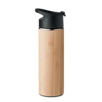 Kép 3/6 - Duplaf. bambusz termosz 450 ml