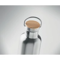 Kép 5/6 - Duplafalú termosz 1 l, ezüst