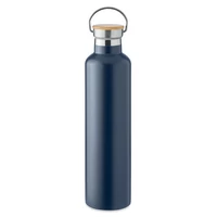 Kép 4/5 - Duplafalú termosz 1 l, tengerészkék