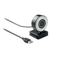 Kép 5/6 - Lagani 1080P HD webkamera + fénygyűrű, fekete