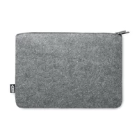 Kép 3/6 - RPET filc cipzáras laptoptáska, szürke