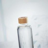 Kép 1/8 - Palack bambuszfedéllel, 650 ml