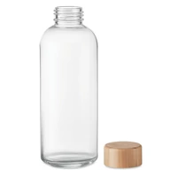 Kép 7/8 - Palack bambuszfedéllel, 650 ml