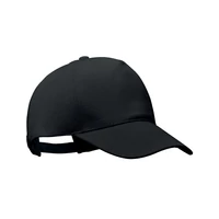 Kép 1/5 - Biopamut baseball sapka, fekete