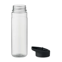 Kép 2/6 - RPET palack PP fedéllel 650 ml, fekete