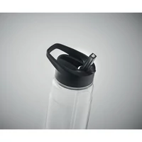 Kép 6/6 - RPET palack PP fedéllel 650 ml, fekete