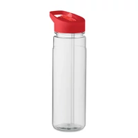 Kép 3/5 - RPET palack PP fedéllel 650 ml, piros