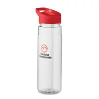 Kép 5/5 - RPET palack PP fedéllel 650 ml, piros