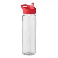 Kép 1/5 - RPET palack PP fedéllel 650 ml, piros