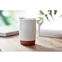 Kép 1/5 - Duplafalú 300 ml-es pohár, fehér