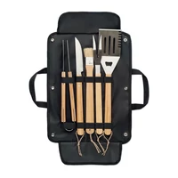 Kép 5/6 - 5 grill eszköz hordtasakban