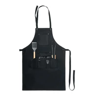 Kép 3/5 - Kötény grillező szettel