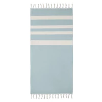 Kép 1/3 - AGOURA Hamam törölköző/takaró 140 g, kék