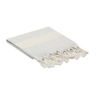 Kép 2/3 - AGOURA Hamam törölköző/takaró 140 g, szürke