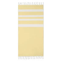 Kép 1/2 - AGOURA Hamam törölköző/takaró 140 g, sárga