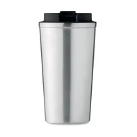 Kép 4/7 - Duplafalú pohár 510 ml, ezüst