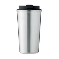 Kép 6/7 - Duplafalú pohár 510 ml, ezüst