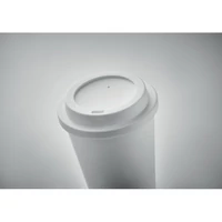 Kép 6/6 - Duplafalú PP pohár 300 ml, fehér