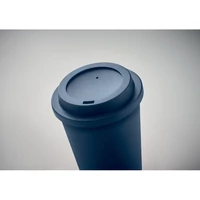 Kép 5/5 - Duplafalú PP pohár 300 ml, tengerészkék