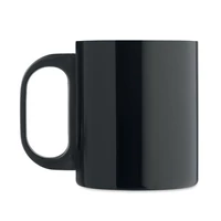 Kép 4/4 - Duplafalú bögre 300 ml, fekete