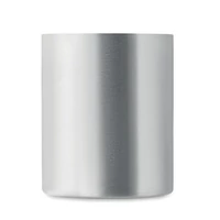 Kép 2/5 - Duplafalú bögre 300 ml, ezüst