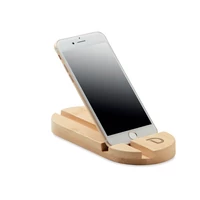 Kép 2/8 - Bambusz tablet/telefon állvány