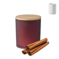 Kép 1/5 - Növényi viaszgyertya 120 g, burgundi vörös