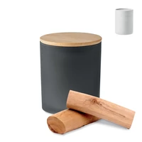 Kép 1/6 - Növényi viaszgyertya 120 g, fekete