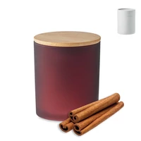 Kép 1/5 - Növényi viaszgyertya 200 g, burgundi vörös