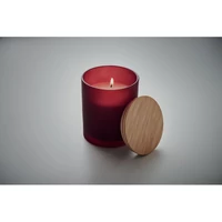 Kép 7/7 - Növényi viaszgyertya 280 g, burgundi vörös