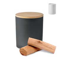 Kép 1/5 - Növényi viaszgyertya 280 g, fekete