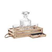 Kép 2/8 - Bigwhisk Luxus whisky készlet, fa