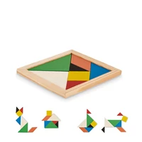 Kép 4/5 - Tangram kirakó játék fából
