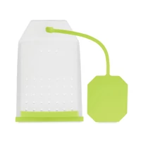 Kép 1/3 - Teatojás szilikonból, lime