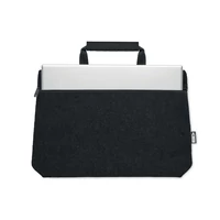 Kép 2/4 - RPET filc laptop táska, fekete